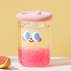 Cute Glass Water Cup