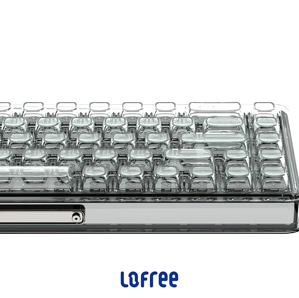 Lofree 1% Dual Mode Transparent Mechanical Keyboard