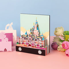 Fairytale Castle 3D Memo Pad Sticky Notes Creative Birthday Gift