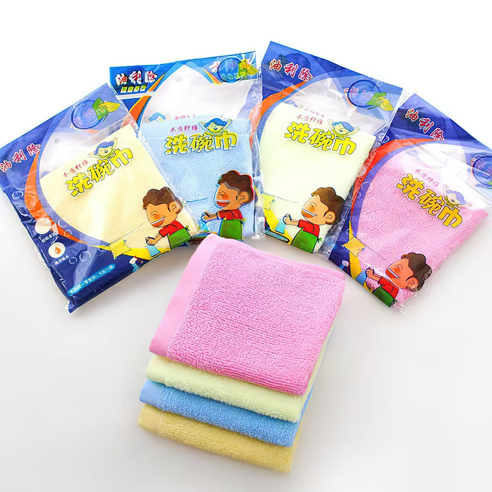 Wood Fiber Detergent-free Dishcloths Set of 8