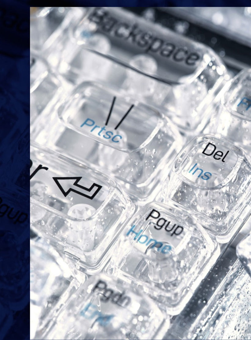 Lofree 1% Dual Mode Transparent Mechanical Keyboard