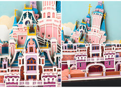 Fairytale Castle 3D Memo Pad Sticky Notes Creative Birthday Gift