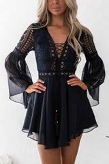 Lace Mini Dress (2 Colors )