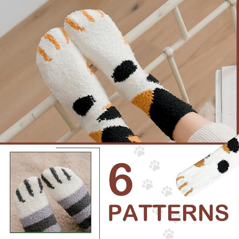 Calcetines con garras de gato - Promoción navideña 🎁