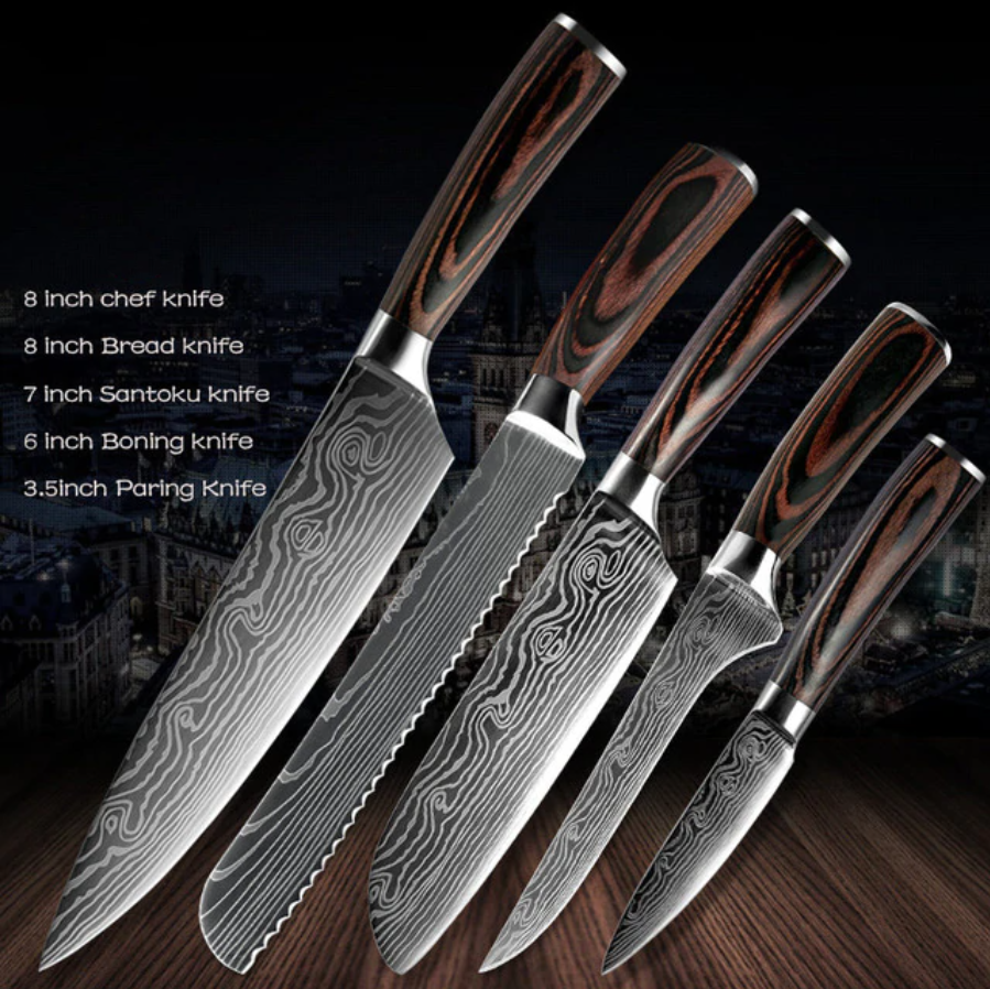 【🎅EARLY CHRISTMAS SALE🎅】Mokuzai™ Steel Kitchen Knives