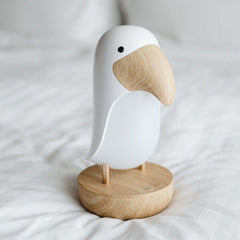 Textured Healing Bird Night Light