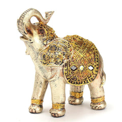 7Pcs Resin Mini Exotic Elephants Ornaments Elephant Home Office Decoration Decorative Hardware