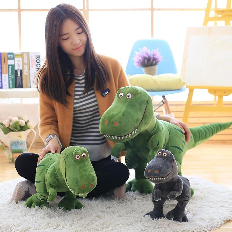 Juguetes de peluche de dinosaurio tiranosaurio