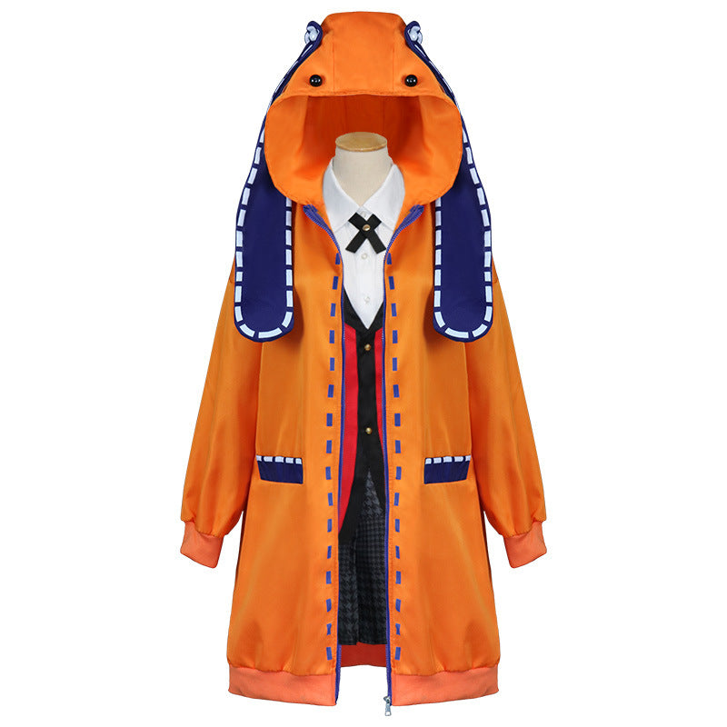 Anime Kakegurui Yomotsuki Runa Costume Coat