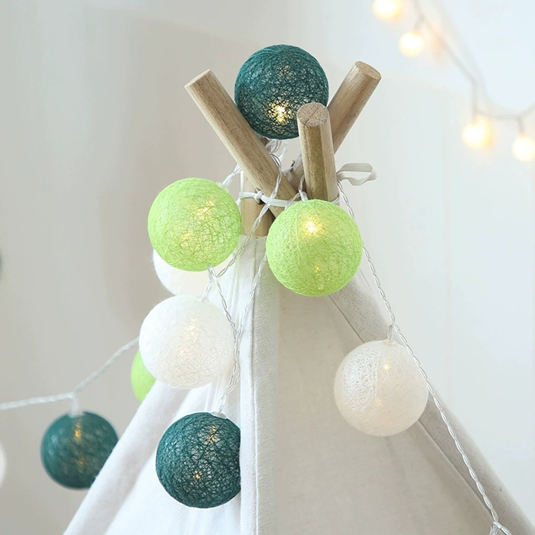 Bunte mystische Fairy Ball Lights