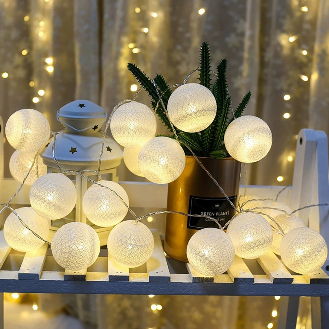 Bunte mystische Fairy Ball Lights