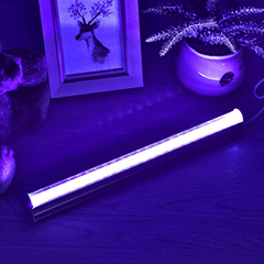 Aquarium-LED-Licht, UV-LED-Schwarzlicht, 6 W, tragbare Schwarzlichtlampe