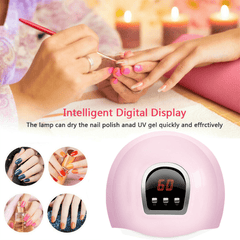 54W USB Nail Phototherapy Machine Induction Quick Dry Portable Nail Polish Glue Nail Lamp