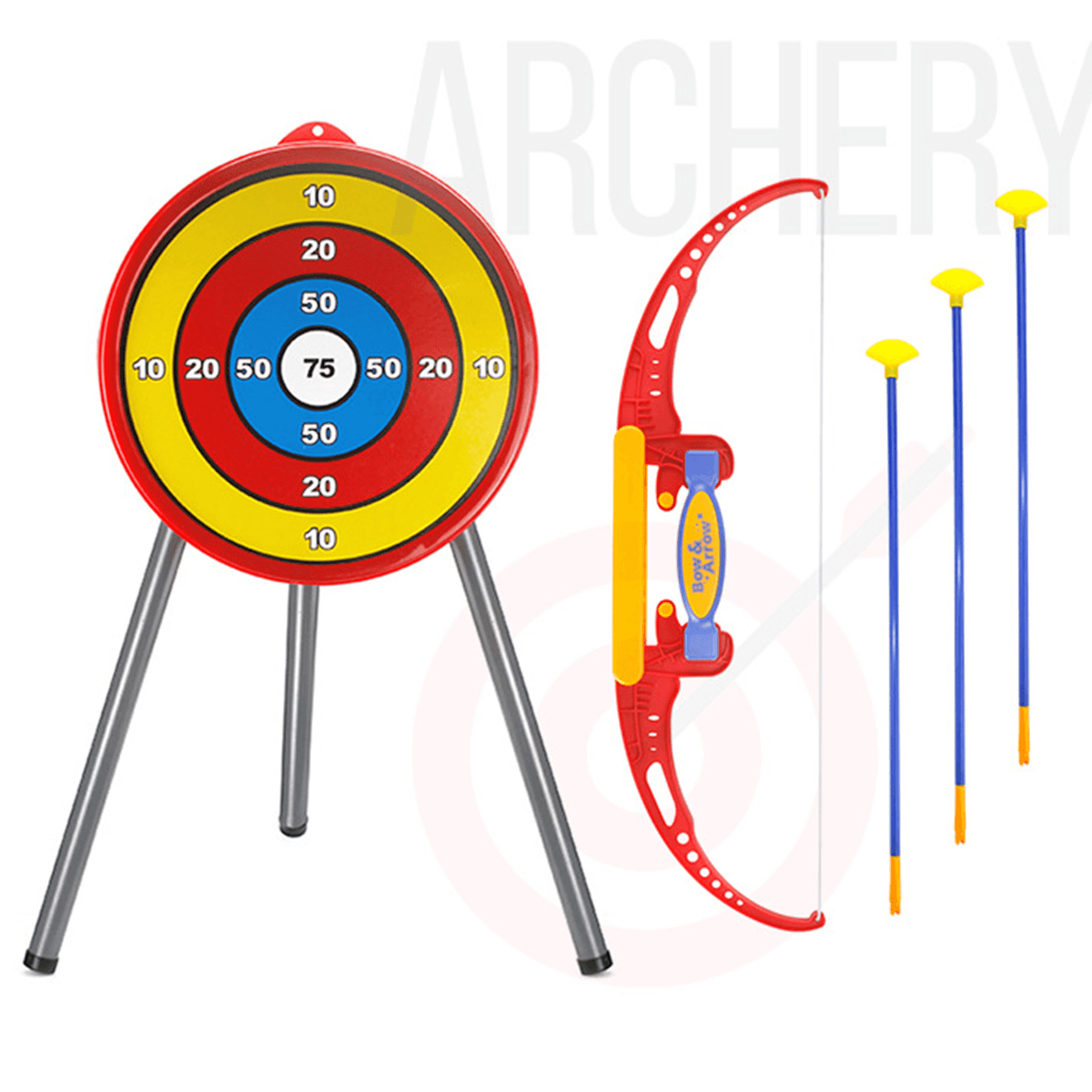 Classic Archery Shoot Game Set Develop Skill Novelties Toys for Young Kids