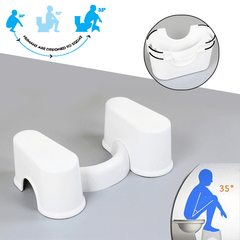 ABS Detachable Portable Toilet Stool Prevent Constipation Footstool Correct Position for Defecation