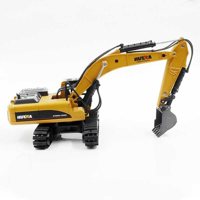 HUINA 1710 1:50 Alloy Excavator Model Diecast Model Engineering Toys