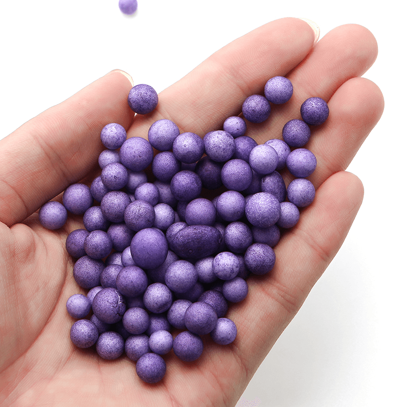 2000PCS 7-9Mm DIY Slime Foam Balls Decor Accessories Styropor Bead Balls