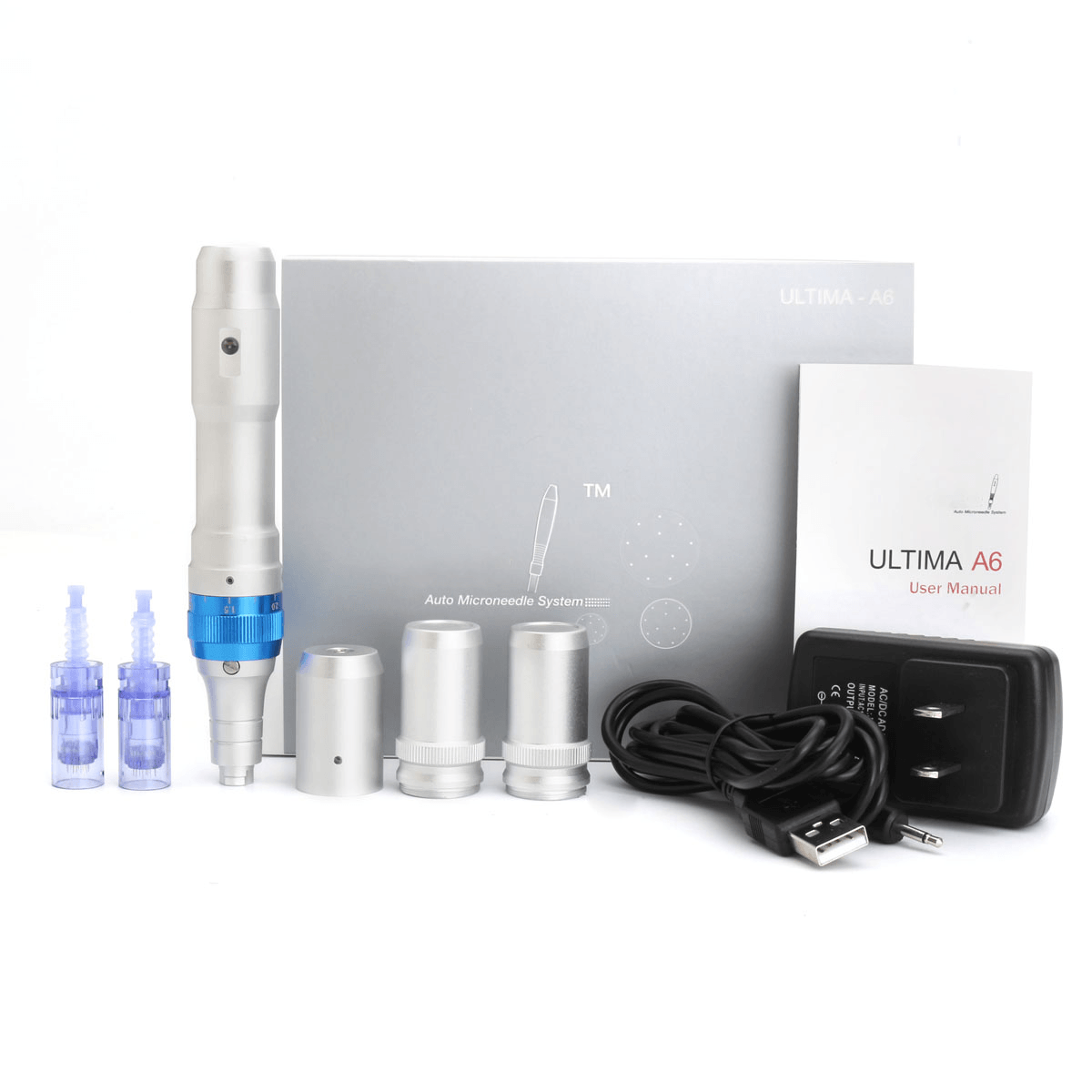 A6-C Electric Pen Auto Micro Needle Skin Face Care Beauty Machine