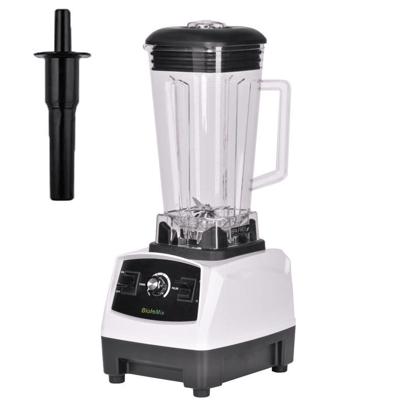 Biolomix 3HP-2200W G5200 Obst-/Gemüsemixer Mixer Hochleistungs-Profi-Entsafter Professionelle Obst-Küchenmaschine Eis-Smoothie Elektrisches Küchengerät