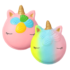 Fantasy Animal Squishy Unicorn Macaron 9CM Jumbo Toys Gift Collection with Packaging