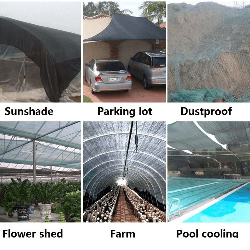 4*5 / 4*6 M Punched Encrypted Thicken Sunscreen Net Multifunctional for Sunshade Dustproof Flower Shed Farm