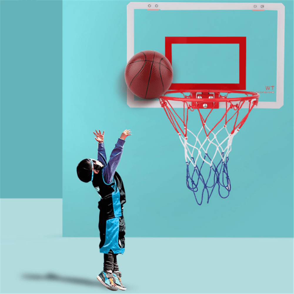 Hanging Basketball Hanging Door Wall-Mountable Spikeable Transparent Basketball Board Toys