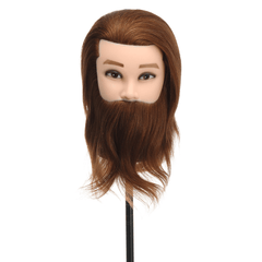 Cosmetology Mannequin Head with Hair for Braiding Cornrow Practice Head Training Mannequin Dummy Heads