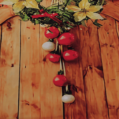 Christmas Wooden Photography Backdrop Photo Backdrop Studio Home Party Decor Props