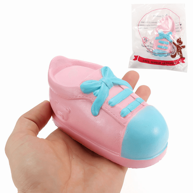 Squishy Shoe 13Cm Slow Rising with Packaging Collection Gift Decor Soft Squeeze Toy