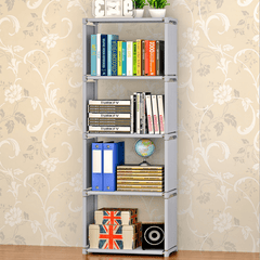 4/6 Tiers Cube Bookshelf Storage Shelves Standing Cabinet Display Rack Organizer for Home Office Living Room