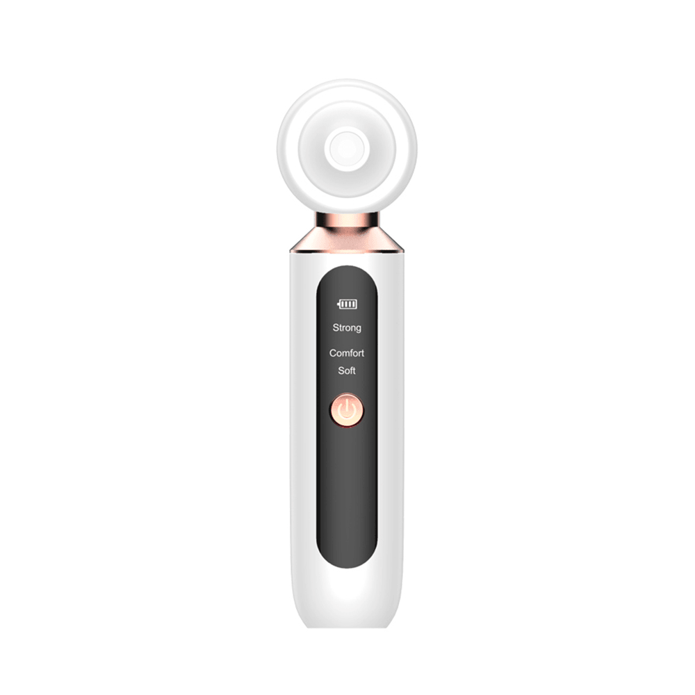 Visual Blackhead Vacuum Remover with Magnifier LED Light Face T Zone Pore Cleaner Acne Black Pimple Electric Blackhead Removal