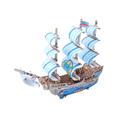 3D Woodcraft Assembly Sailing Series Kit Jigsaw Puzzle Decoration Toy Model for Kids Gift