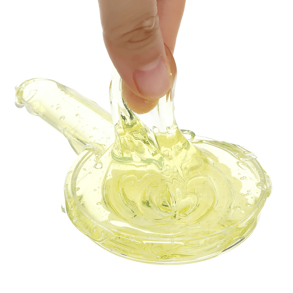 Kiibru Lollipop Slime 12.5*6.5*2.5CM Transparent Jelly Mud DIY Gift Toy Stress Reliever