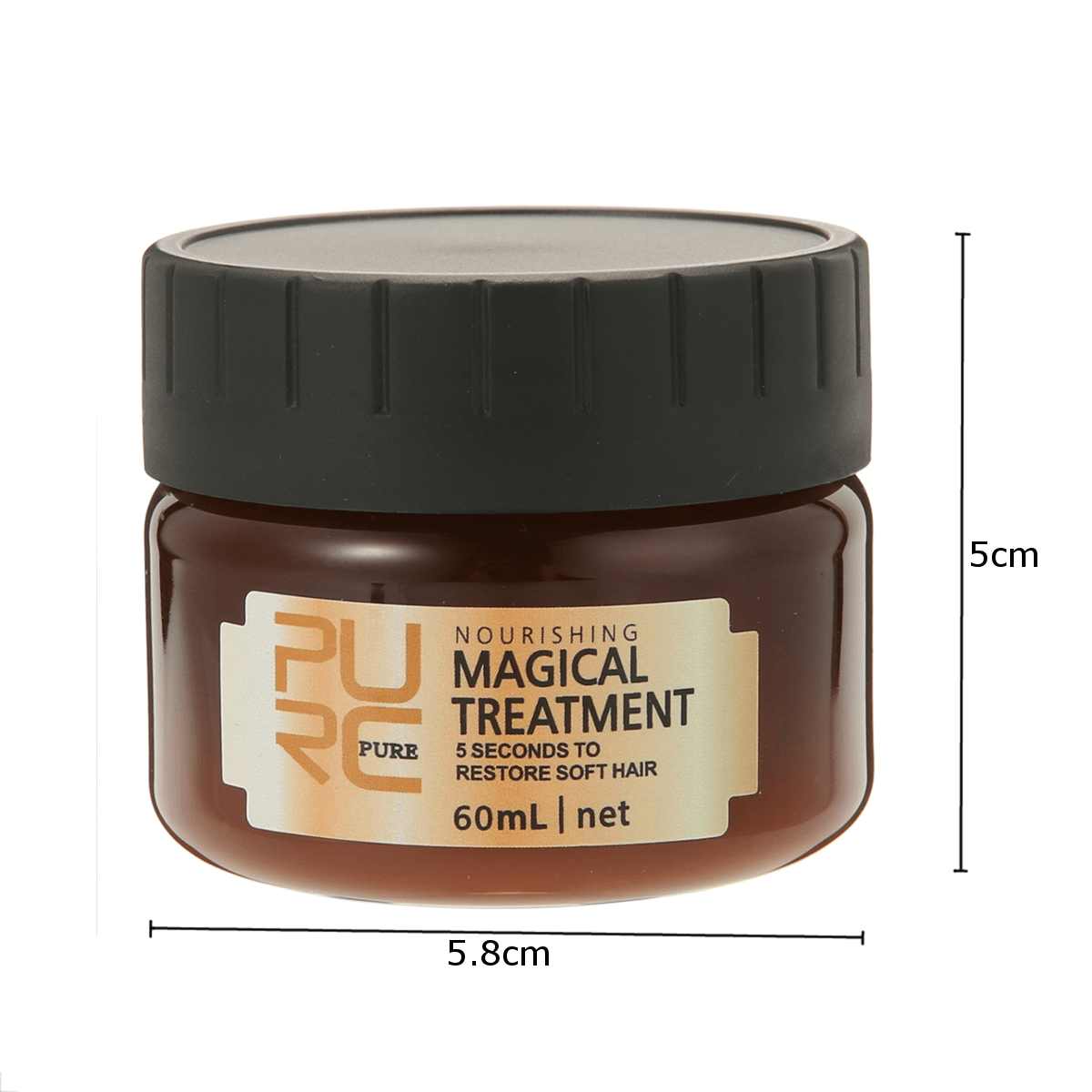 5 Sekunden Reparatur von Schäden, Reparatur von weichem Haar, PURC Magic Care Haarmaske