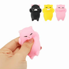 Mochi Kitten Cat Squishy Squeeze Cute Healing Toy Kawaii Collection Stress Reliever Gift Decor