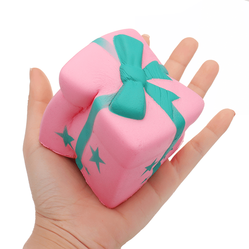 Gigglebread Geschenk-Brot-Squishy, ​​7,5 x 7 cm, langsam aufsteigend, mit Verpackung, Sammlung, Geschenk-Stofftier