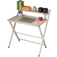 83.5/100Cm Folding Computer Desk Free Installation Home Office Laptop Table Writing Table save Space for Students Study Adult Work