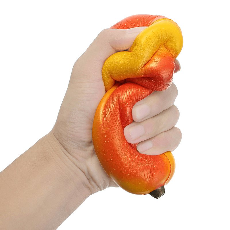 Areedy Squishy Mango, lizenziert, super langsam aufgehend, 16 cm, Originalverpackung