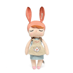 Metoo Angela Plush Lace 33CM Rabbit Dolls Stuffed Toys for Children Girl Kids Gift