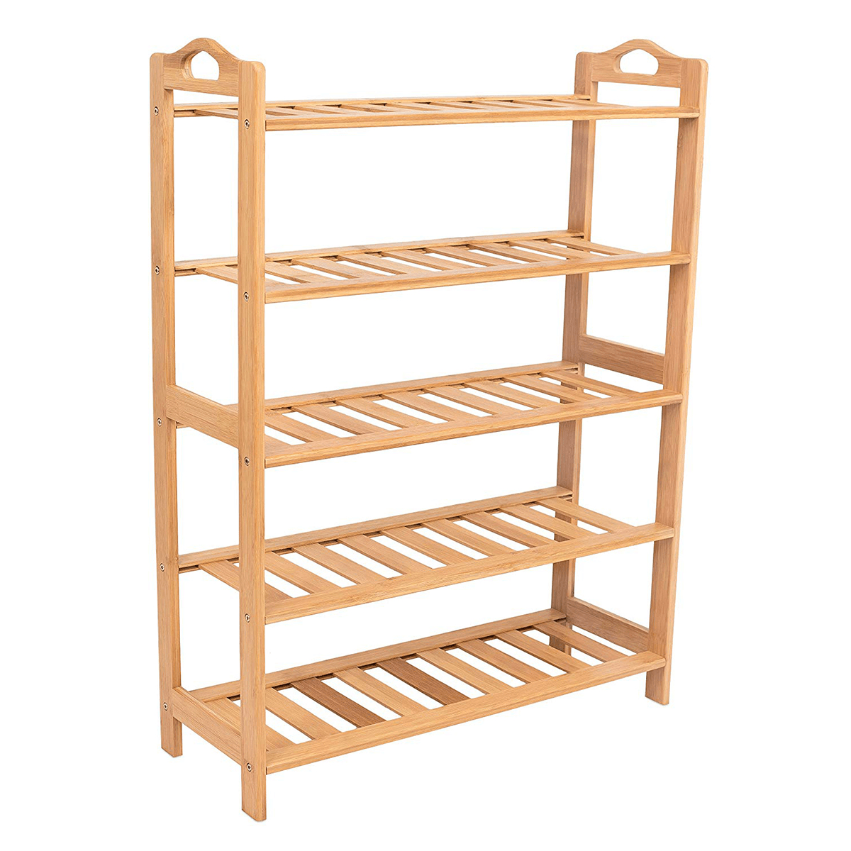 2/3/4/5 Tier Shoe Storage Racks Cabinet Shelf Wooden Stand Home Organizer Bamboo