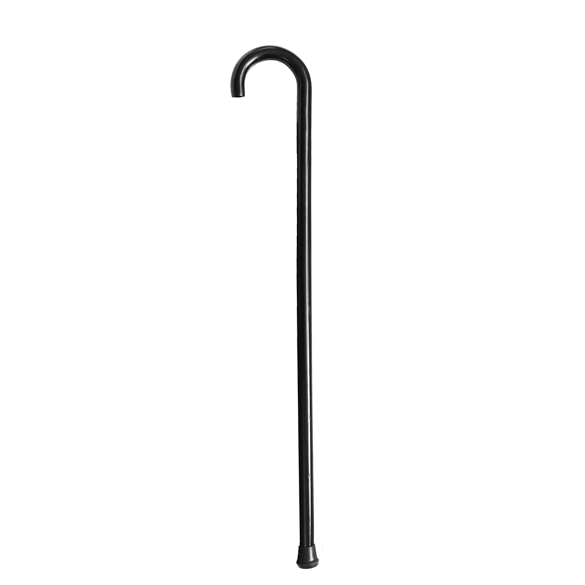 92Cm Wooden Walking Stick Cane Pole Non-Slip Crook Handle Sturdy Non-Slip Cane Climbing Sticks