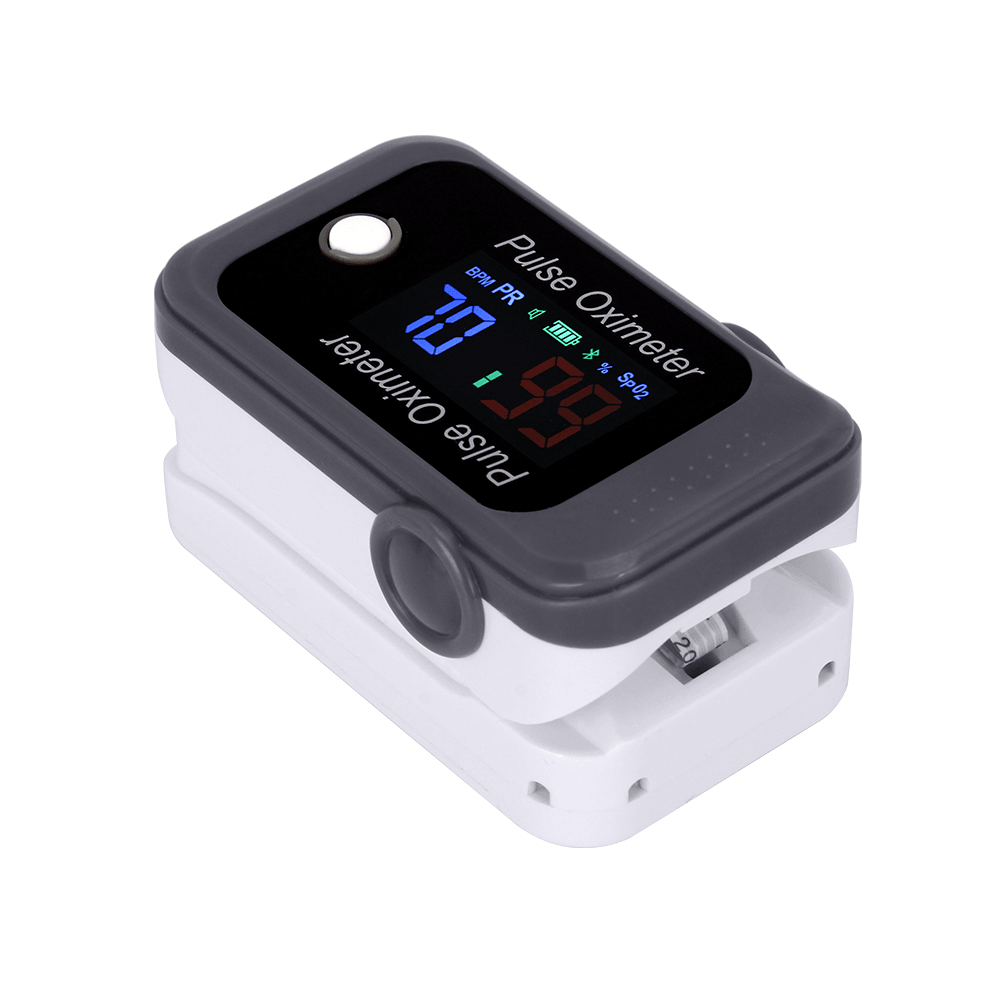 Android Ios Bluetooth 4.0 / 5.0 Fingertip Pulse Oximeter Accurate Smart Household Child Adult APP Pulse Oximeter PR Spo2