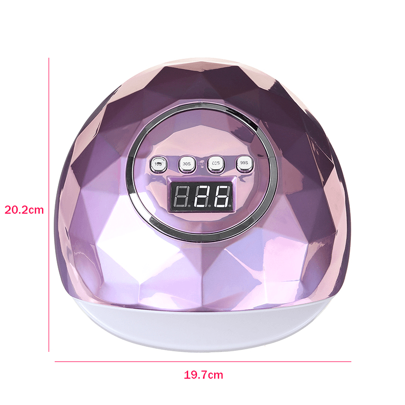 LED F6 Colorful Nail Dryer Machine 39 Fourth Gear Timing AC110-220V