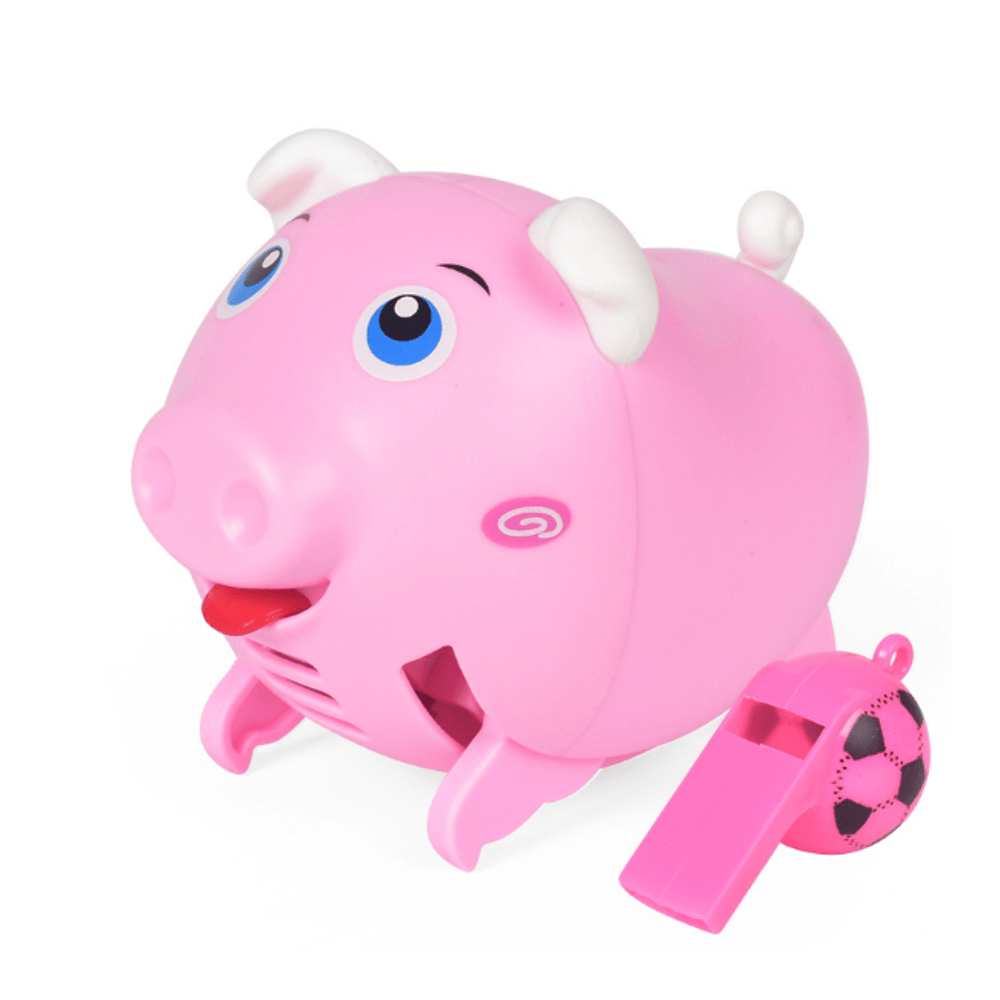 Whistle Pig Voice-Activated Induction Electric Children'S Toys Lighting Music Whistling Can Run