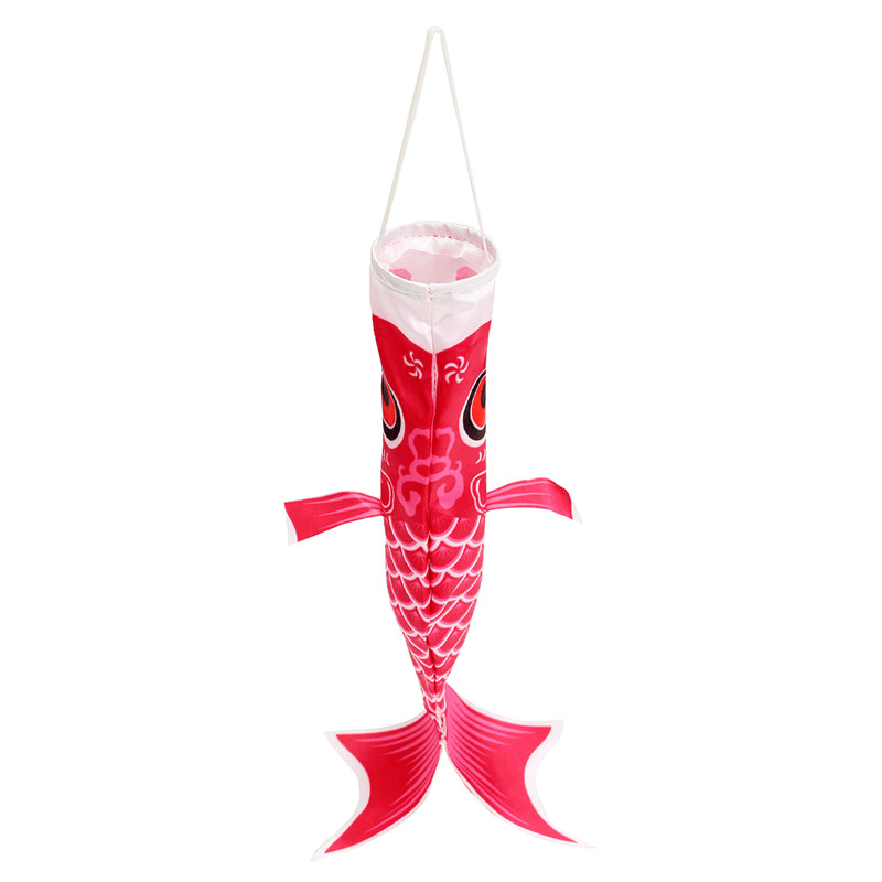 40Cm Japanese Style Koi Nobori Carp Flag Wind Sock Koinobori Fish Waterproof Kite Mascot Crafts Hanging Decor