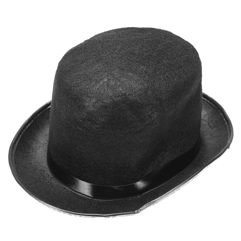 Halloween Zauberer Vampir Erwachsene Kinder Magic Black High Hat