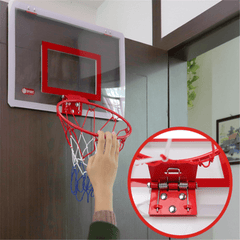 Hanging Basketball Hanging Door Wall-Mountable Spikeable Transparent Basketball Board Toys