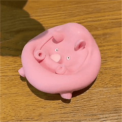 Cute Pink Pig Vent Lala Le Sand Filled Creative Decompression Toys