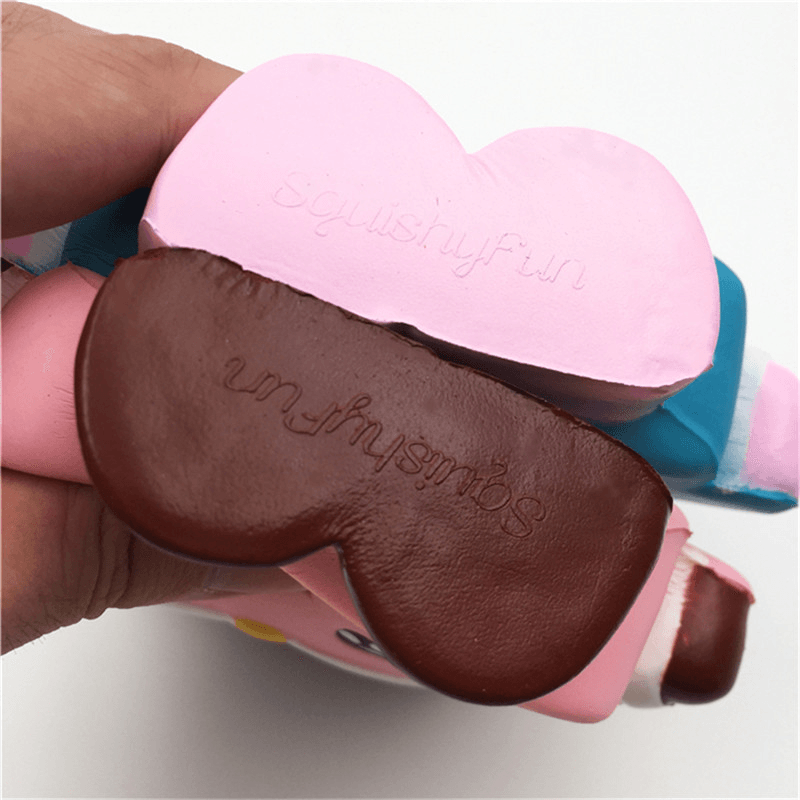 Squishyfun Chocolate Squishy 13Cm Levantamiento Lento con Empaquetado Colección Regalo Decoración Juguete Suave