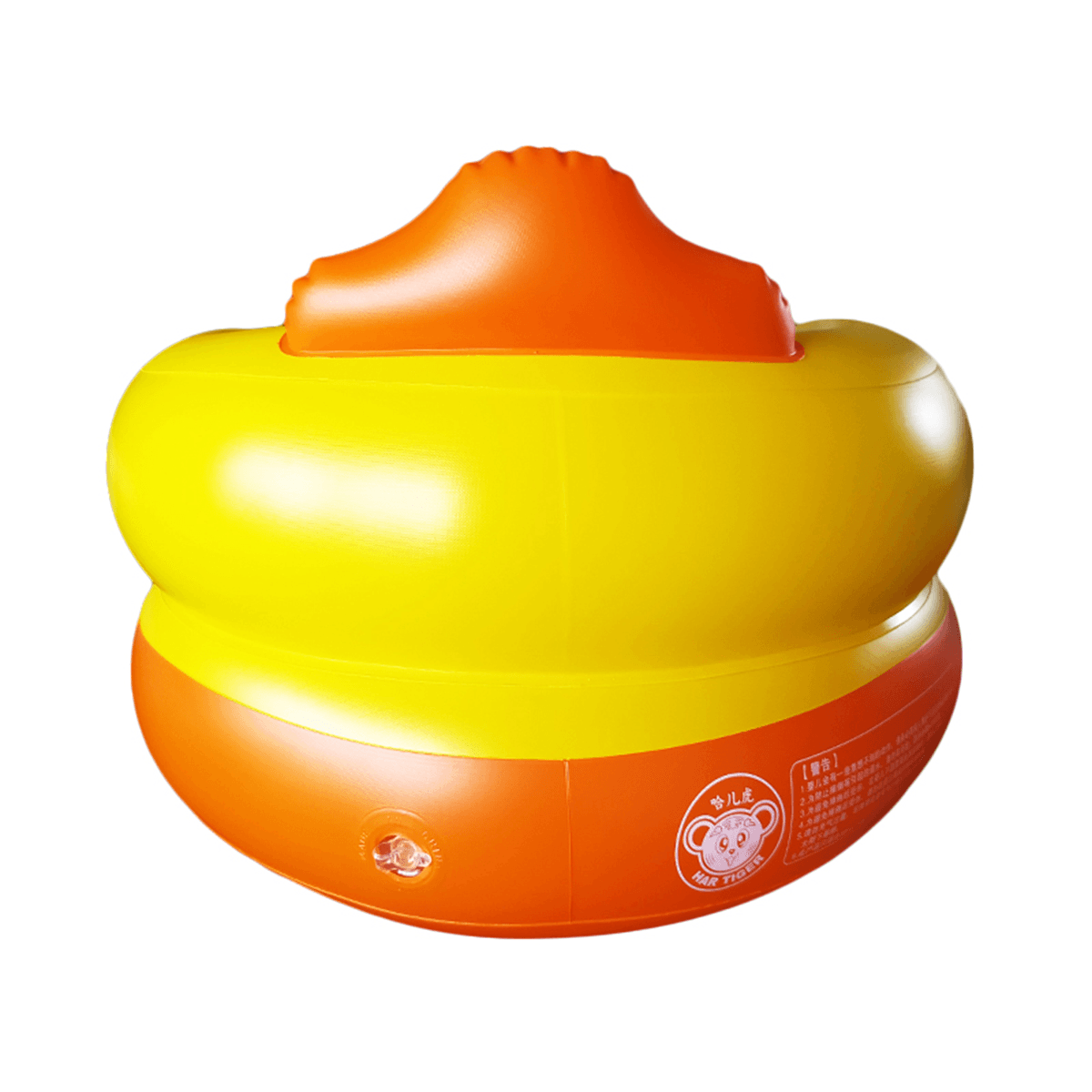 Cartoon Cute Yellow Duck Inflatable Toys Portable Sofa Multi-Functional Bathroom Sofa Chair for Kids Gift